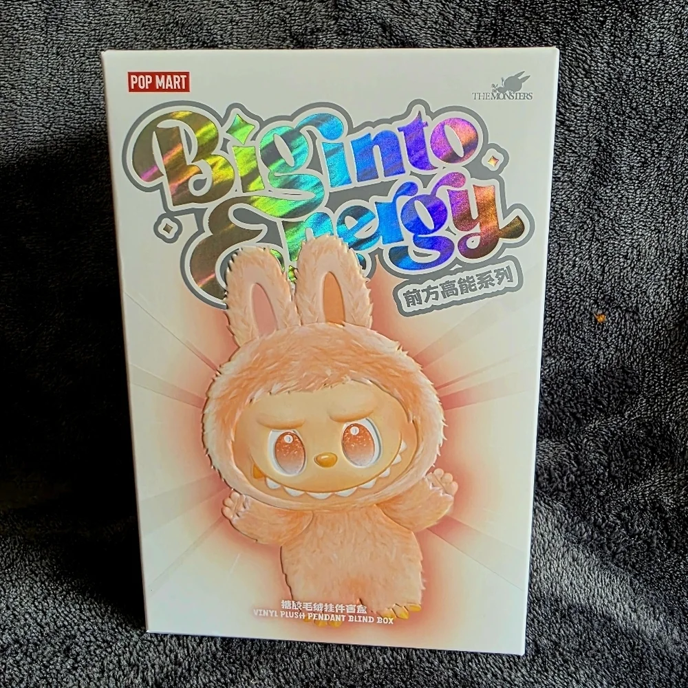 New blind box original Pop Mart Labubu BIG INTO ENERGY monsters vinyl face - Picture 2 of 13